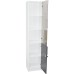 Vitrina Office 400 alb/gri